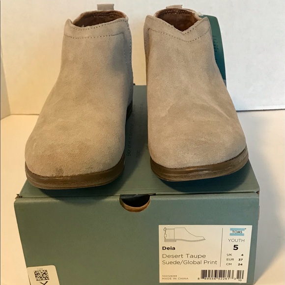 Tom’s Girls Ankle Boots - Picture 2 of 8